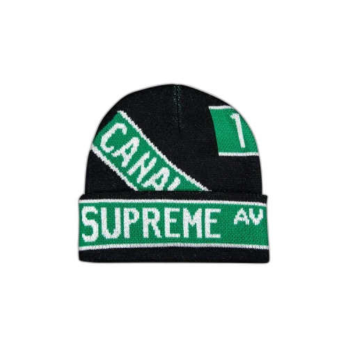 Supreme Street Signs Beanie 'Black'