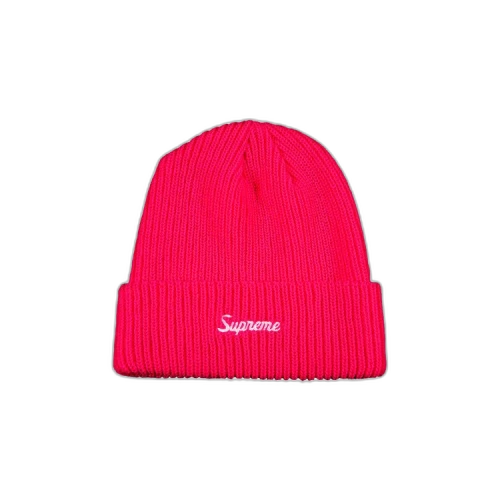 Supreme Loose Gauge Beanie 'Pink'