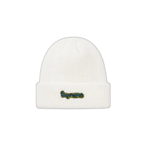 Supreme Gonz Logo Beanie 'White'