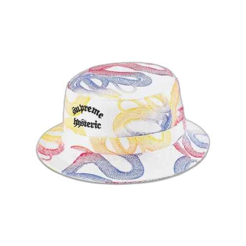 Supreme x Hysteric Glamour Snake Denim Crusher 'White'