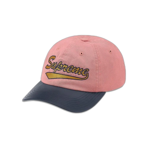 Supreme Leather Visor 6-Panel 'Pink'