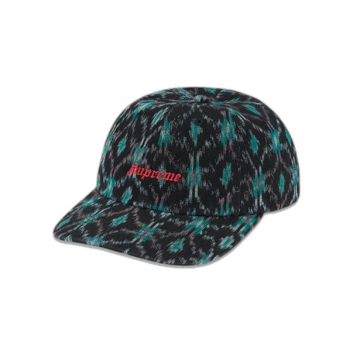 Supreme Ikat 6-Panel 'Black'