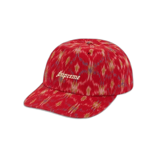 Supreme Ikat 6-Panel 'Red'
