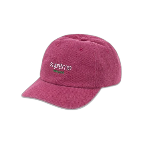 Supreme Classic Logo 6-Panel 'Dark Rose'