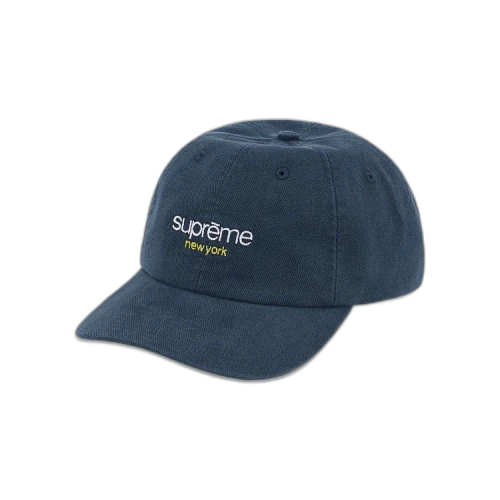 Supreme Classic Logo 6-Panel 'Navy'