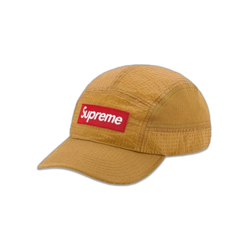 Supreme Mesh Seersucker Camp Cap 'Tan'