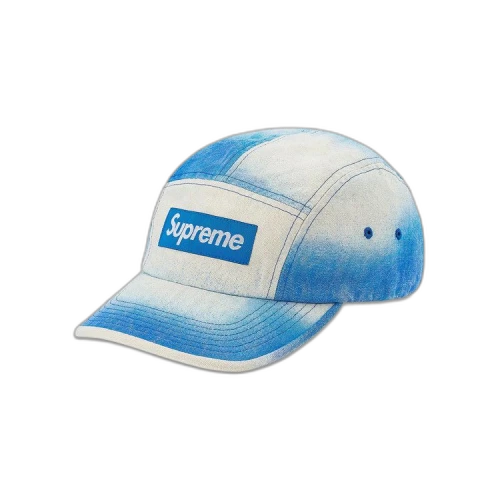 Supreme Spray Canvas Camp Cap 'Blue'