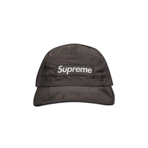 Supreme Reflective Dyed Camp Cap 'Black'