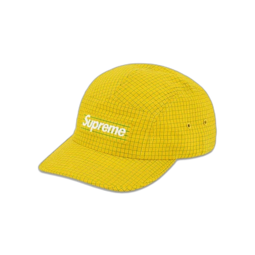 Supreme 2-Tone Ripstop Camp Cap 'Yellow'