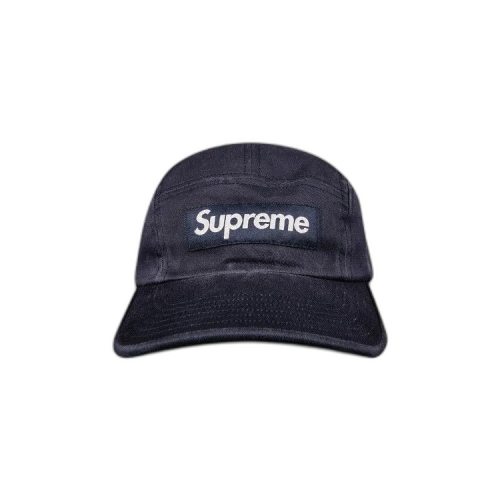 Supreme Washed Chino Twill Camp Cap 'Navy'