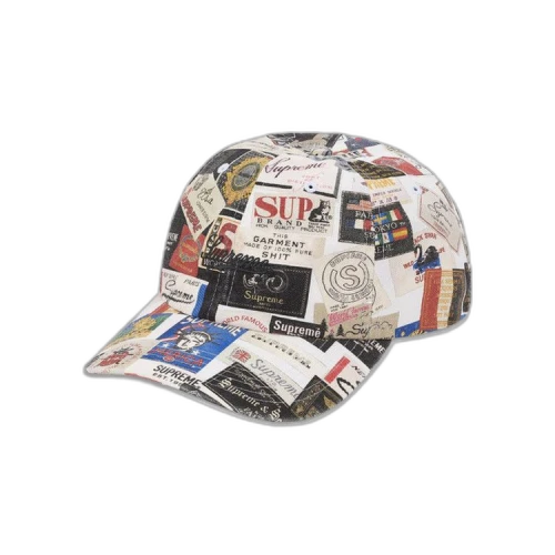Supreme Labels 6-Panel 'White'