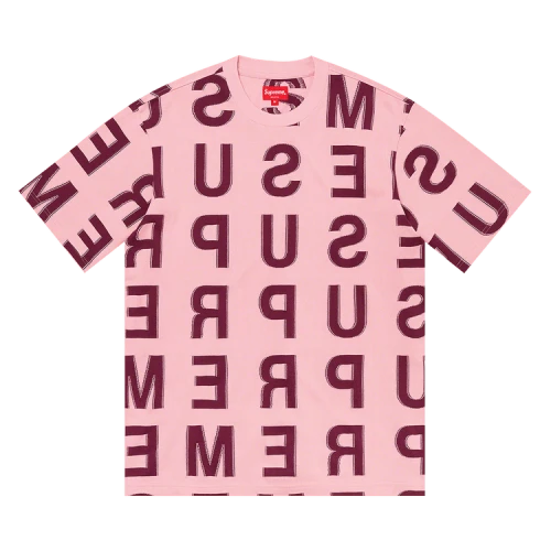 Supreme Intarsia Short-Sleeve Top 'Pink'
