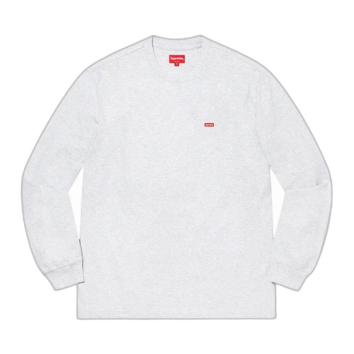Supreme Small Box Long-Sleeve Tee 'Ash Grey'