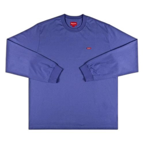Supreme Small Box Long-Sleeve Tee 'Dusty Purple'