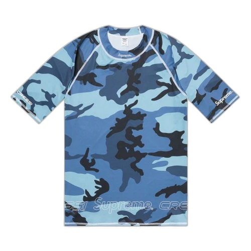 Supreme x Cressi Rash Guard 'Blue Camo'
