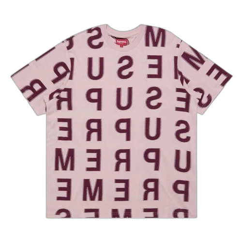 Supreme Intarsia Short-Sleeve Top 'Pink'