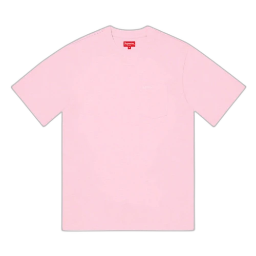 Supreme Short-Sleeve Pocket Tee 'Light Pink'