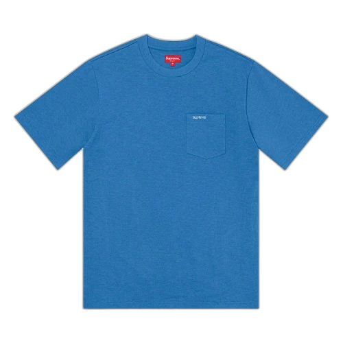 Supreme Short-Sleeve Pocket Tee 'Pale Royal'