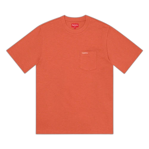 Supreme Short-Sleeve Pocket Tee 'Rust'