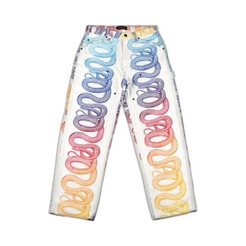 Supreme x Hysteric Glamour Snake Double Knee Painter Pant 'White'
