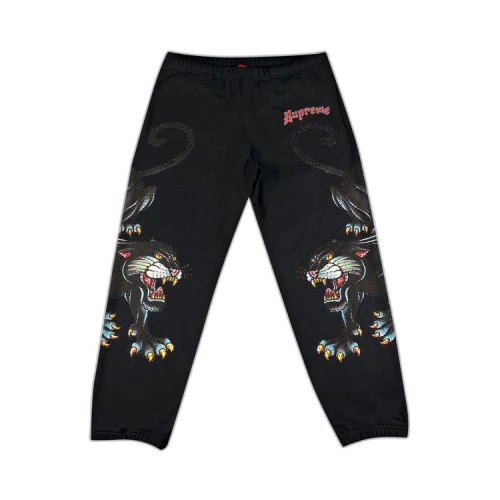 Supreme Panther Sweatpant 'Black'