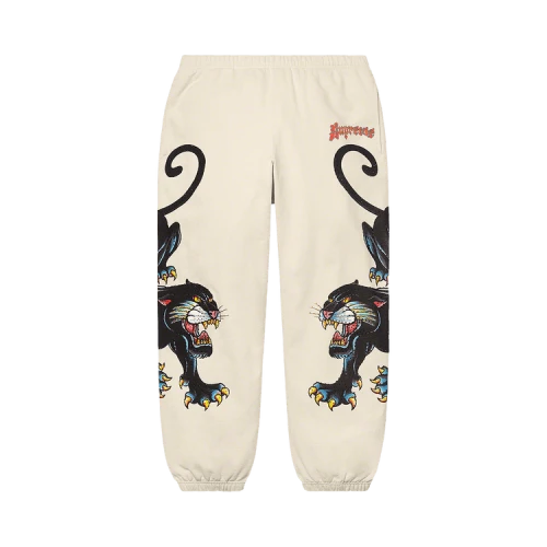 Supreme Panther Sweatpant 'Natural'