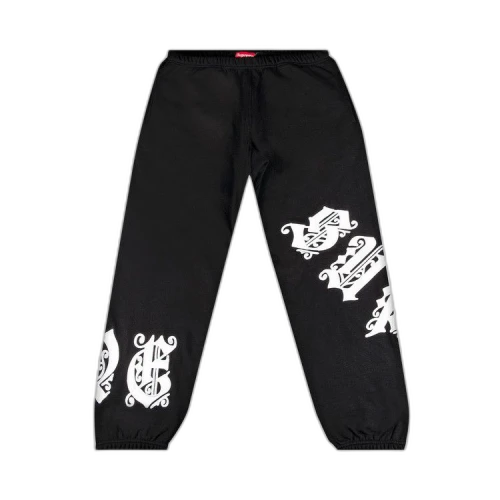 Supreme Old English Wrap Sweatpant 'Black'