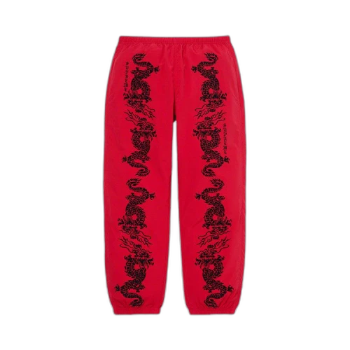 Supreme Dragon Track Pant 'Red'