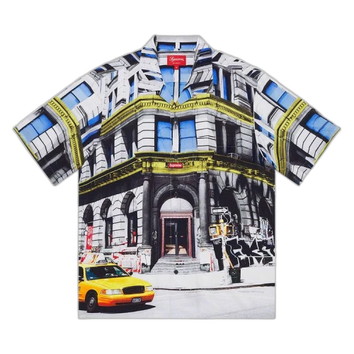 Supreme 190 Bowery Rayon Short-Sleeve Shirt 'Multicolor'