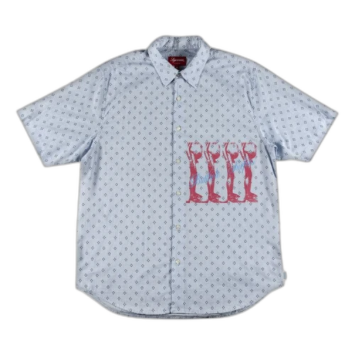 Supreme x Butthole Surfers Short-Sleeve Shirt 'Light Blue'