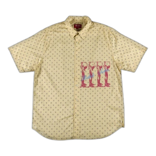 Supreme x Butthole Surfers Short-Sleeve Shirt 'Light Yellow'