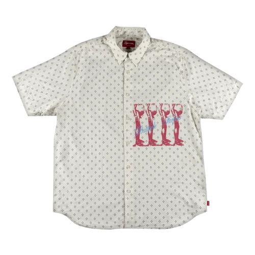 Supreme x Butthole Surfers Short-Sleeve Shirt 'White'