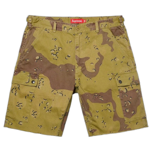 Supreme Overdyed Camo Cargo Short 'Green'
