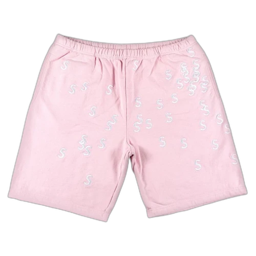 Supreme Embroidered S Sweatshort 'Light Pink'