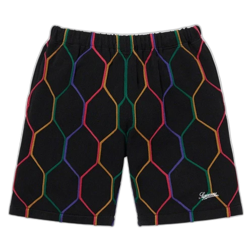 Supreme Hex Knit Short 'Black'
