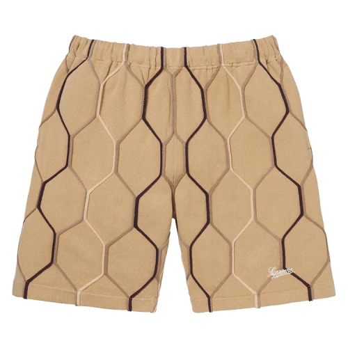 Supreme Hex Knit Short 'Tan'
