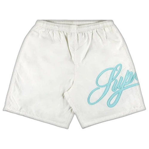Supreme Mesh Script Water Short 'White'