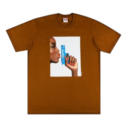 Supreme Water Pistol Tee 'Brown'