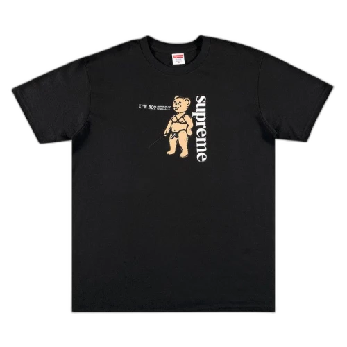Supreme Not Sorry Tee 'Black'