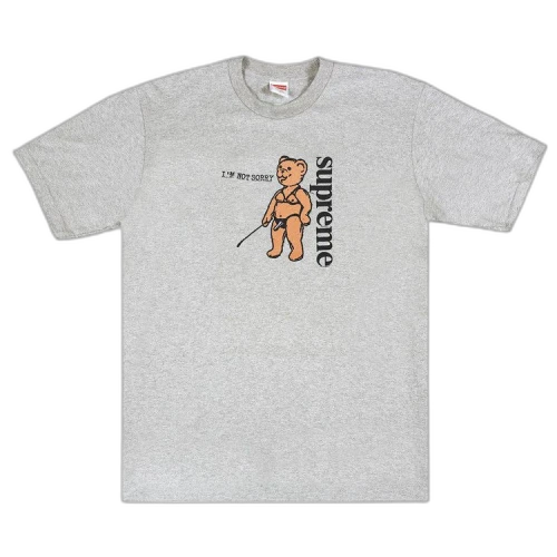 Supreme Not Sorry Tee 'Heather Grey'