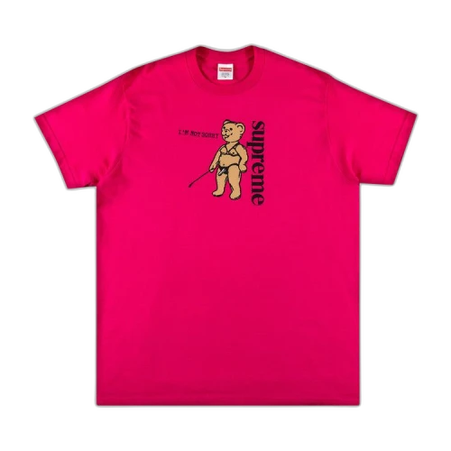 Supreme Not Sorry Tee 'Pink'