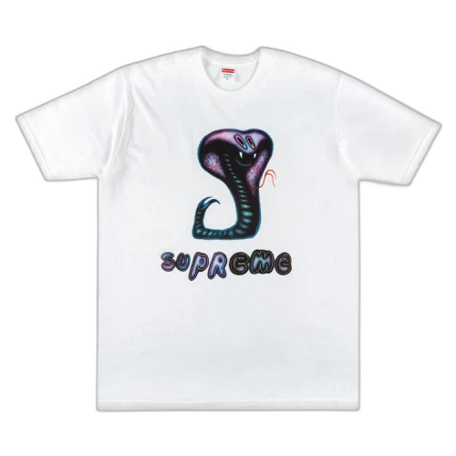 Supreme Snake Tee 'White'