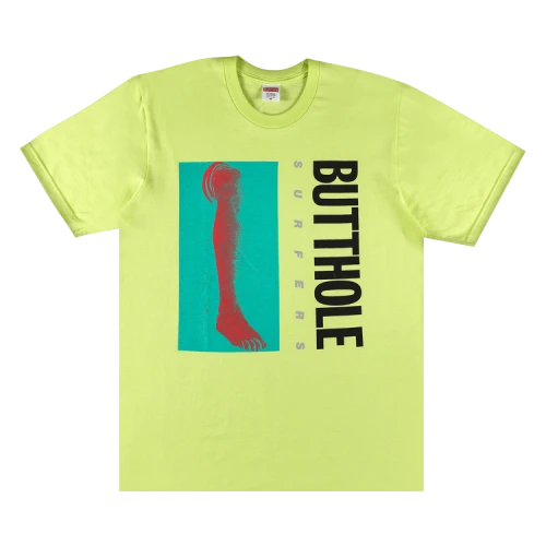 Supreme x Butthole Surfers Leg Tee 'Neon Green'