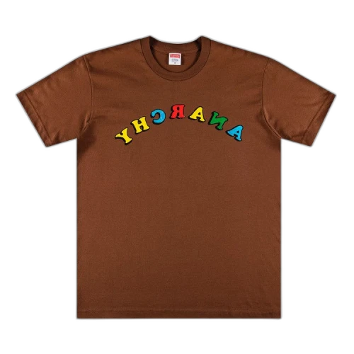 Supreme x Jamie Reid Anarchy Tee 'Brown'