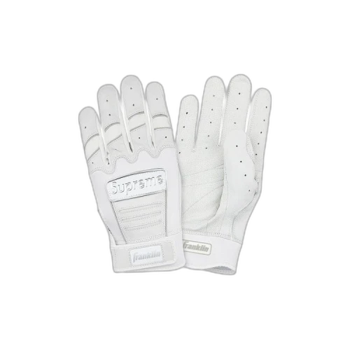 Supreme x Franklin CFX Pro Batting Gloves 'White'