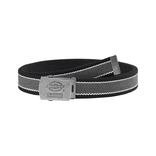 Supreme x Dickies Stripe Webbing Belt 'Black'