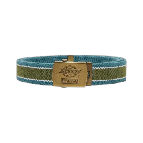 Supreme x Dickies Stripe Webbing Belt 'Teal'