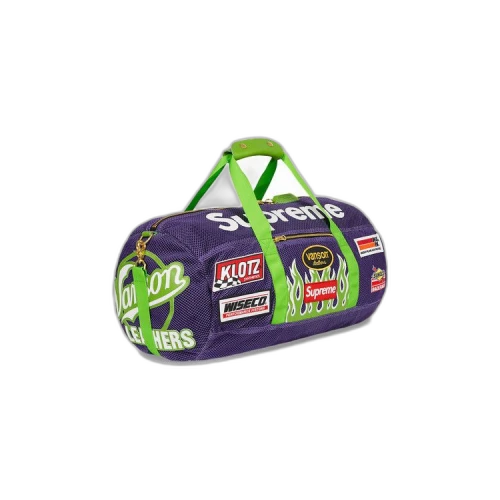Supreme x Vanson Leathers Cordura Mesh Duffle Bag 'Purple'