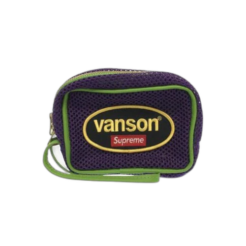 Supreme x Vanson Leathers Cordura Mesh Wrist Bag 'Purple'