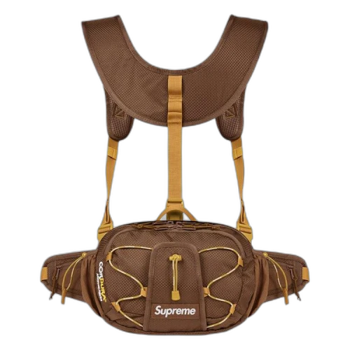 Supreme Harness Waist Bag 'Brown'